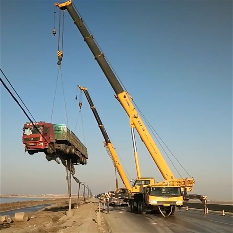 彭场镇吊车怎么吊货车